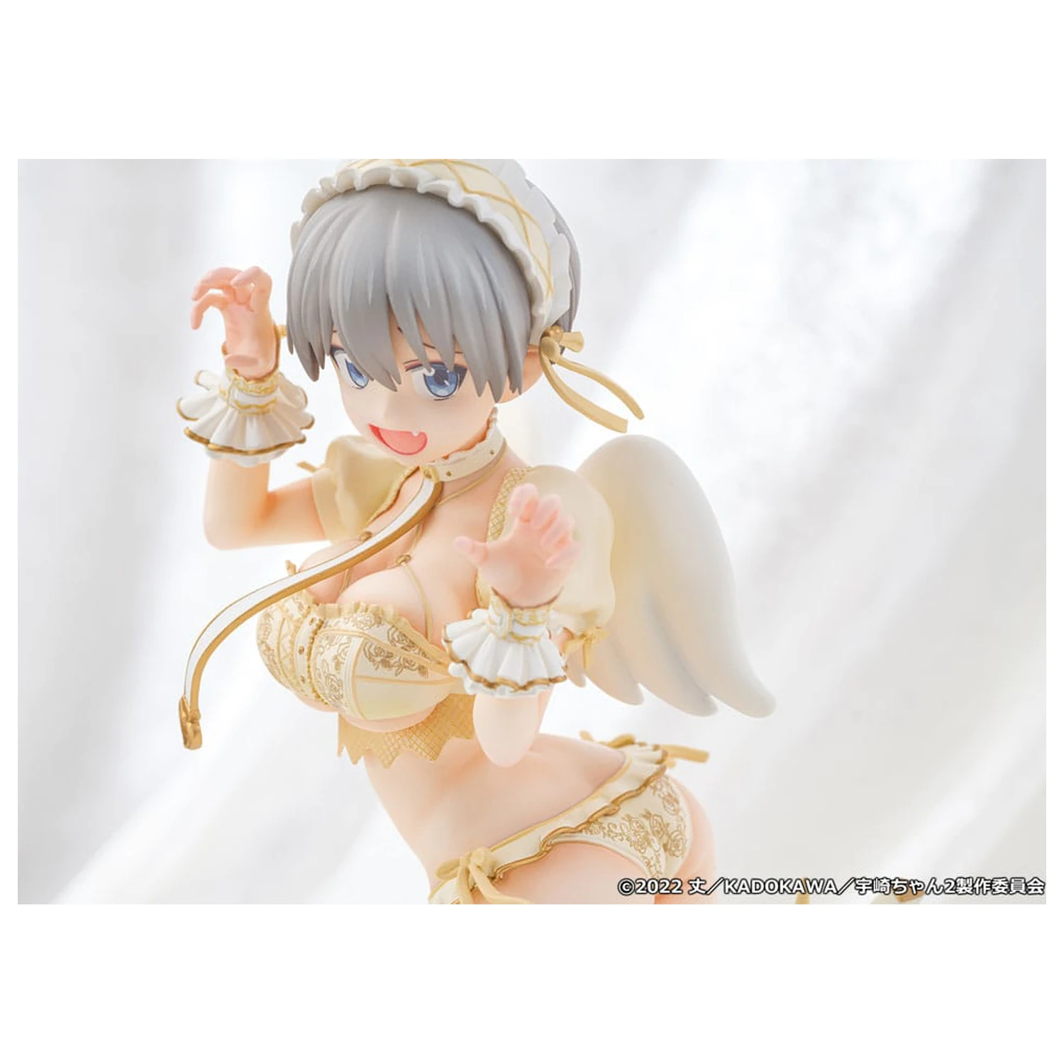 Uzaki-chan Wants to Hang Out! PVC socha 1/7 Hana Uzaki Angel Ver. 19 cm fotografii produktu