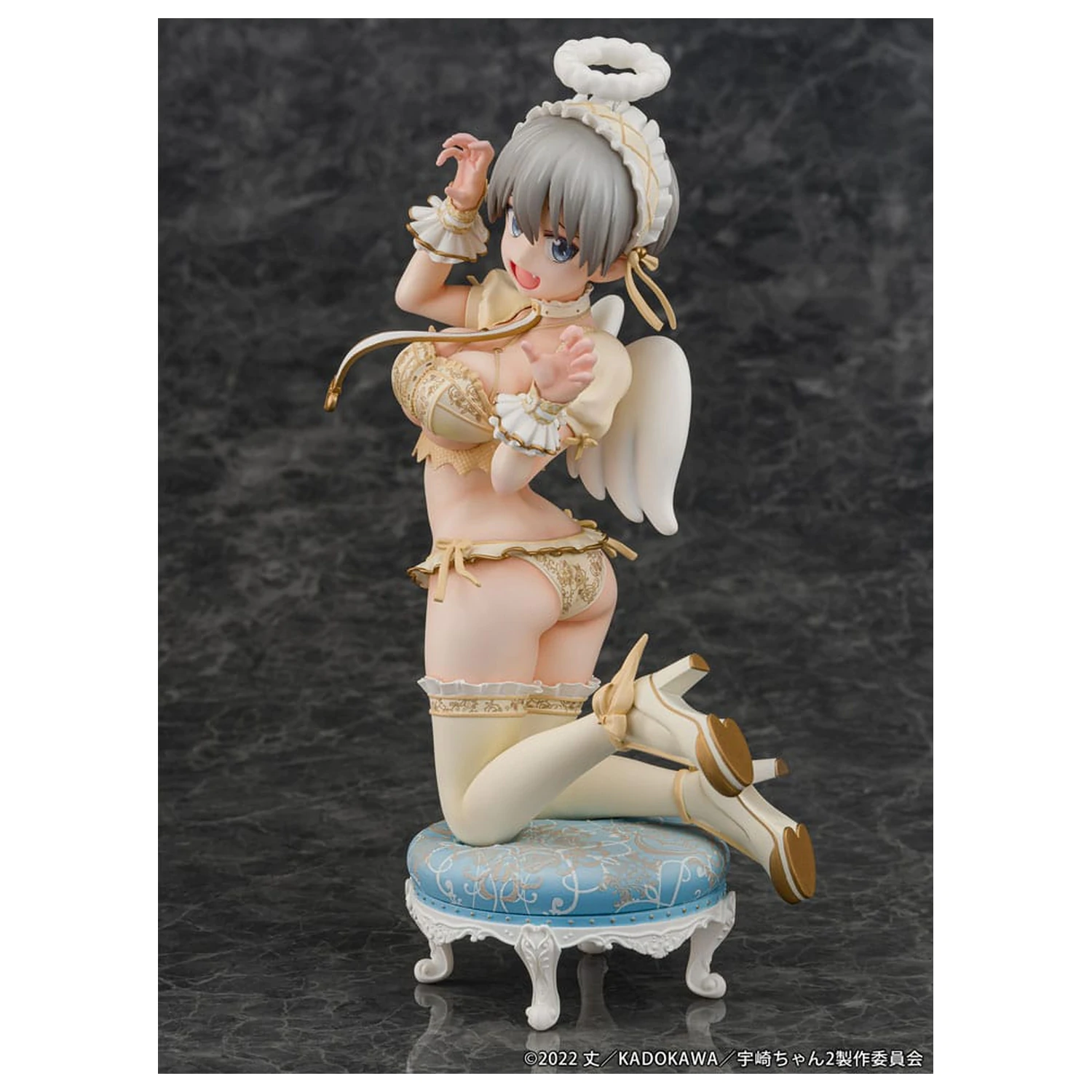 Uzaki-chan Wants to Hang Out! PVC socha 1/7 Hana Uzaki Angel Ver. 19 cm fotografii produktu