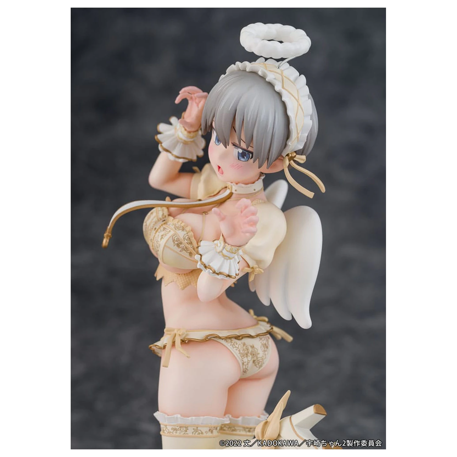 Uzaki-chan Wants to Hang Out! PVC socha 1/7 Hana Uzaki Angel Ver. 19 cm fotografii produktu