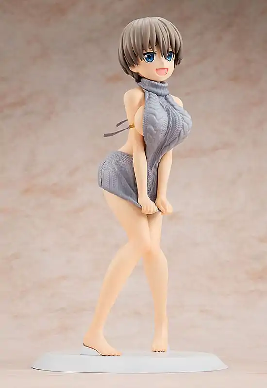 Uzaki-chan chce trávit čas! PVC soška 1/7 Hana Uzaki SUGOI pletené oblečení verze 21 cm fotografii produktu