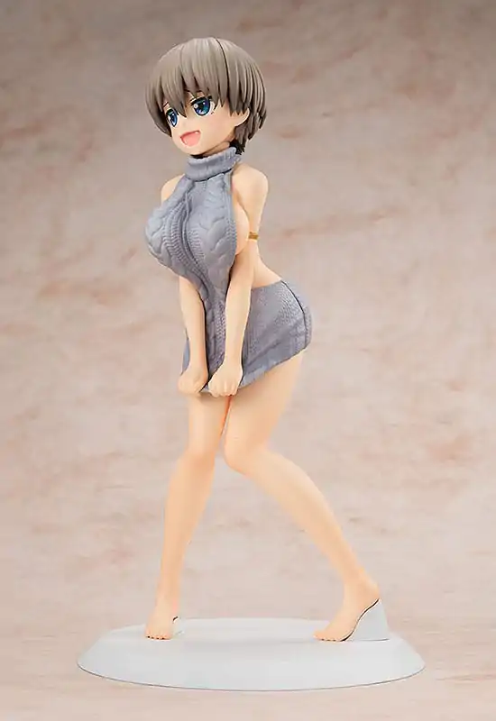 Uzaki-chan chce trávit čas! PVC soška 1/7 Hana Uzaki SUGOI pletené oblečení verze 21 cm fotografii produktu