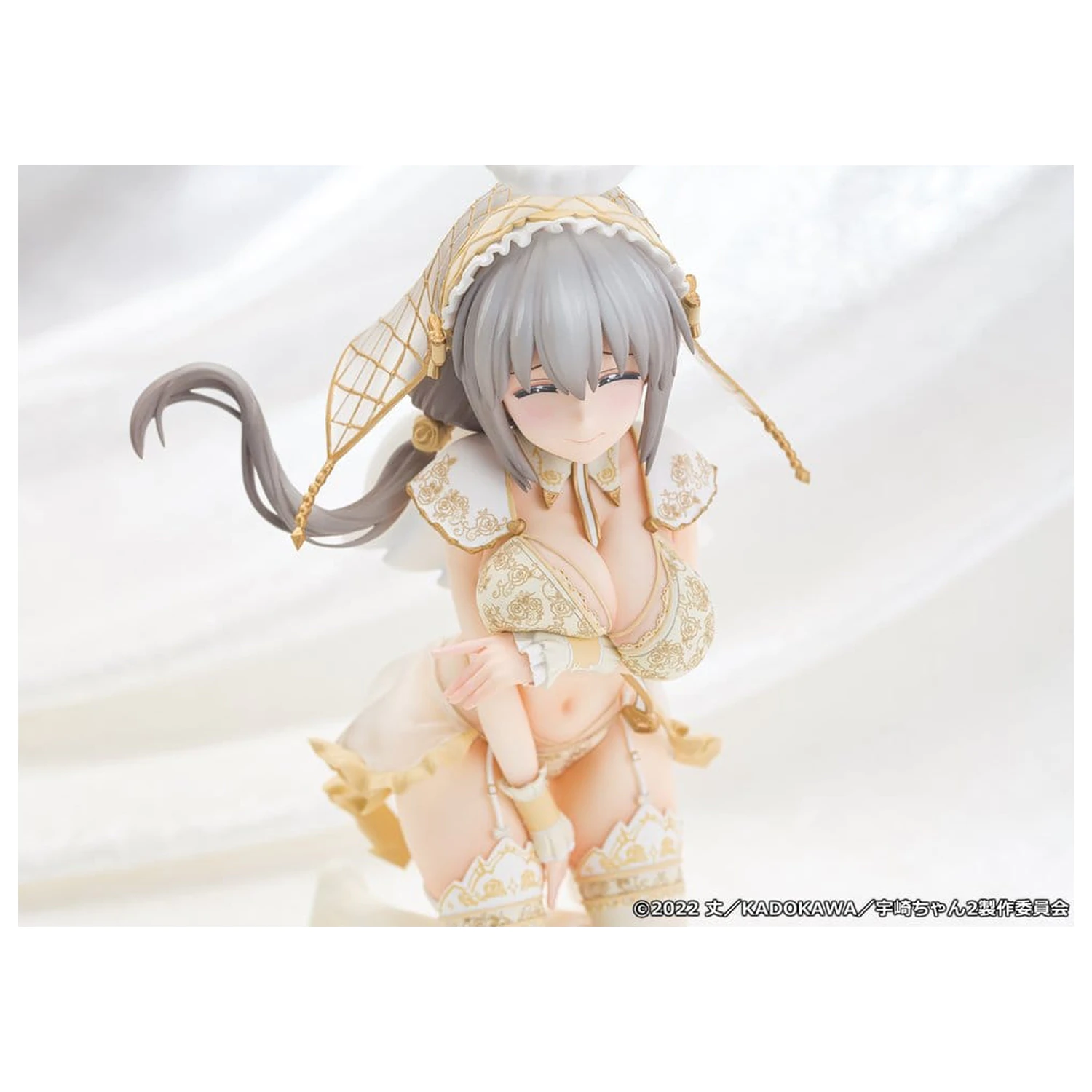 Uzaki-chan Wants to Hang Out! PVC soška 1/7 Tsuki Uzaki Angel Ver. 19 cm fotografii produktu