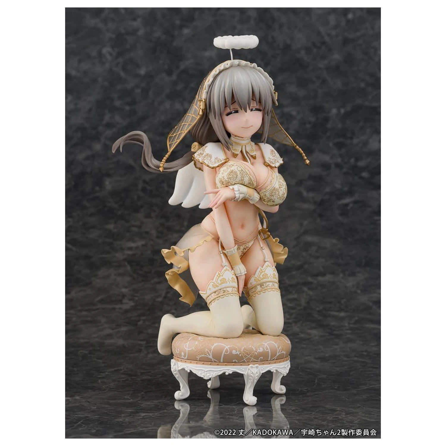 Uzaki-chan Wants to Hang Out! PVC soška 1/7 Tsuki Uzaki Angel Ver. 19 cm fotografii produktu