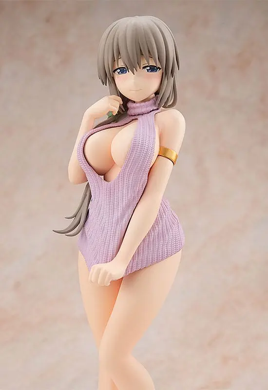 Uzaki-chan Wants to Hang Out! PVC Socha 1/7 Tsuki Uzaki Sugoi Knitwear Ver. 20 cm fotografii produktu