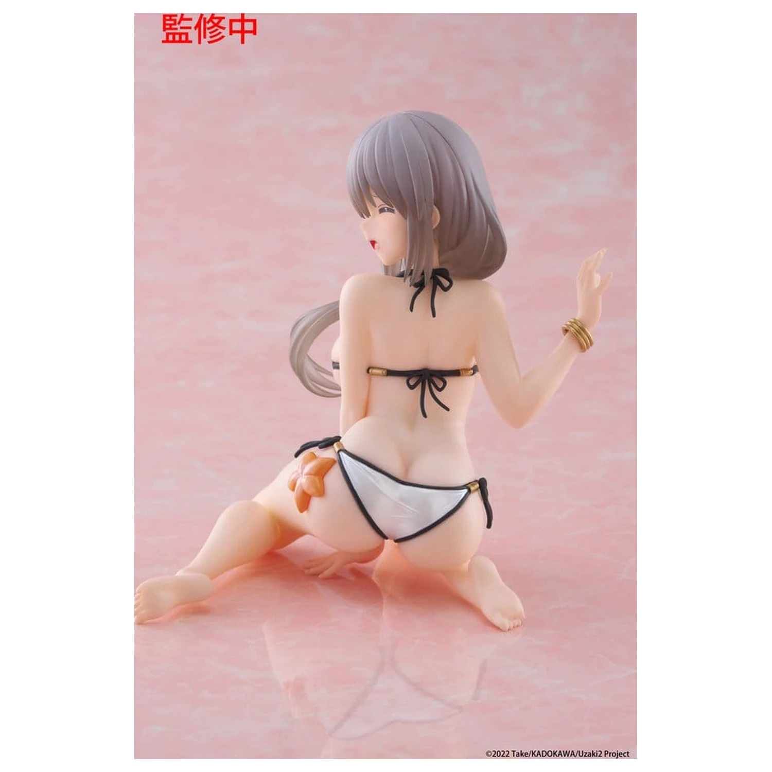 Uzaki-chan Wants to Hang Out! PVC socha Desktop Cute Figure Tsuki Uzaki (Swimwear Ver.) 13 cm fotografii produktu