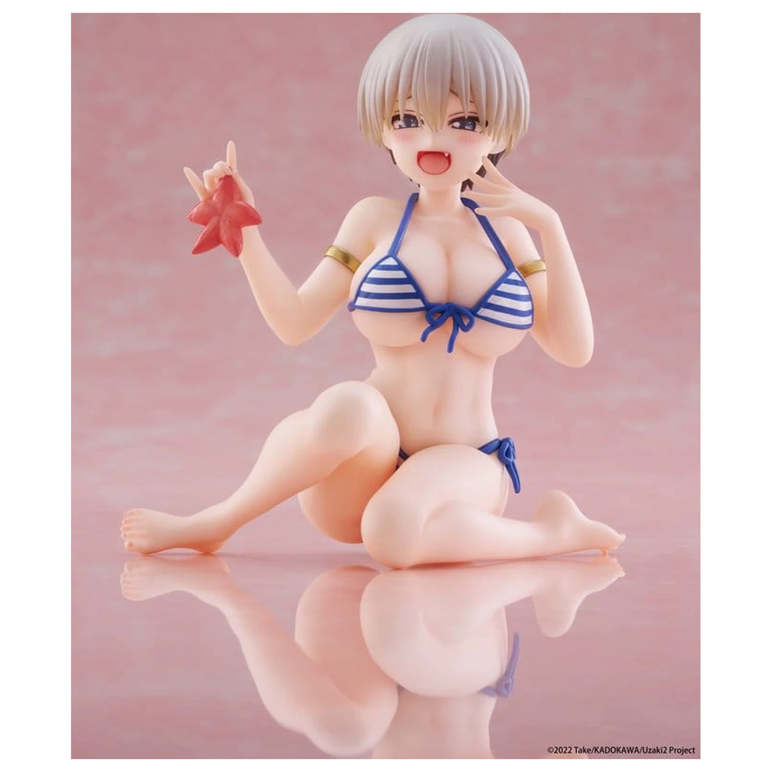Uzaki-chan Wants to Hang Out! Desktop Cute PVC figurka Hana Uzaki (Swim wear Ver.) 13 cm fotografii produktu