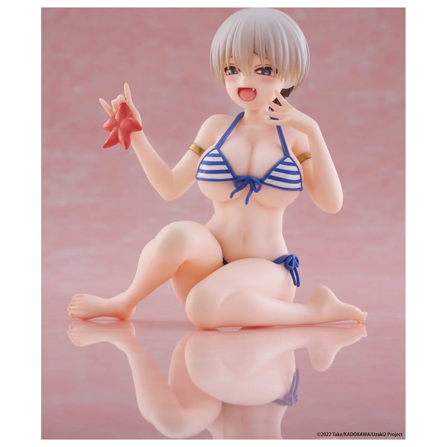 Uzaki-chan Wants to Hang Out! Desktop Cute PVC figurka Hana Uzaki (Swim wear Ver.) 13 cm fotografii produktu