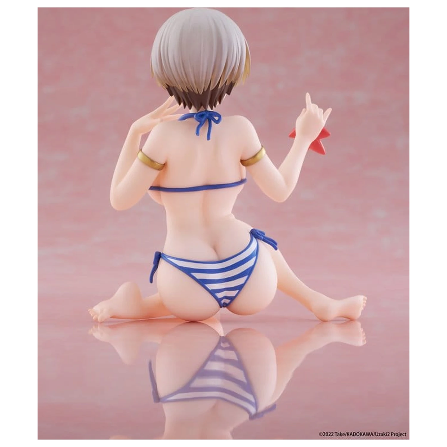 Uzaki-chan Wants to Hang Out! Desktop Cute PVC figurka Hana Uzaki (Swim wear Ver.) 13 cm fotografii produktu