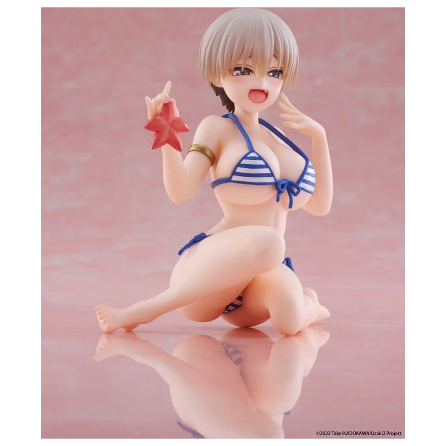 Uzaki-chan Wants to Hang Out! Desktop Cute PVC figurka Hana Uzaki (Swim wear Ver.) 13 cm fotografii produktu