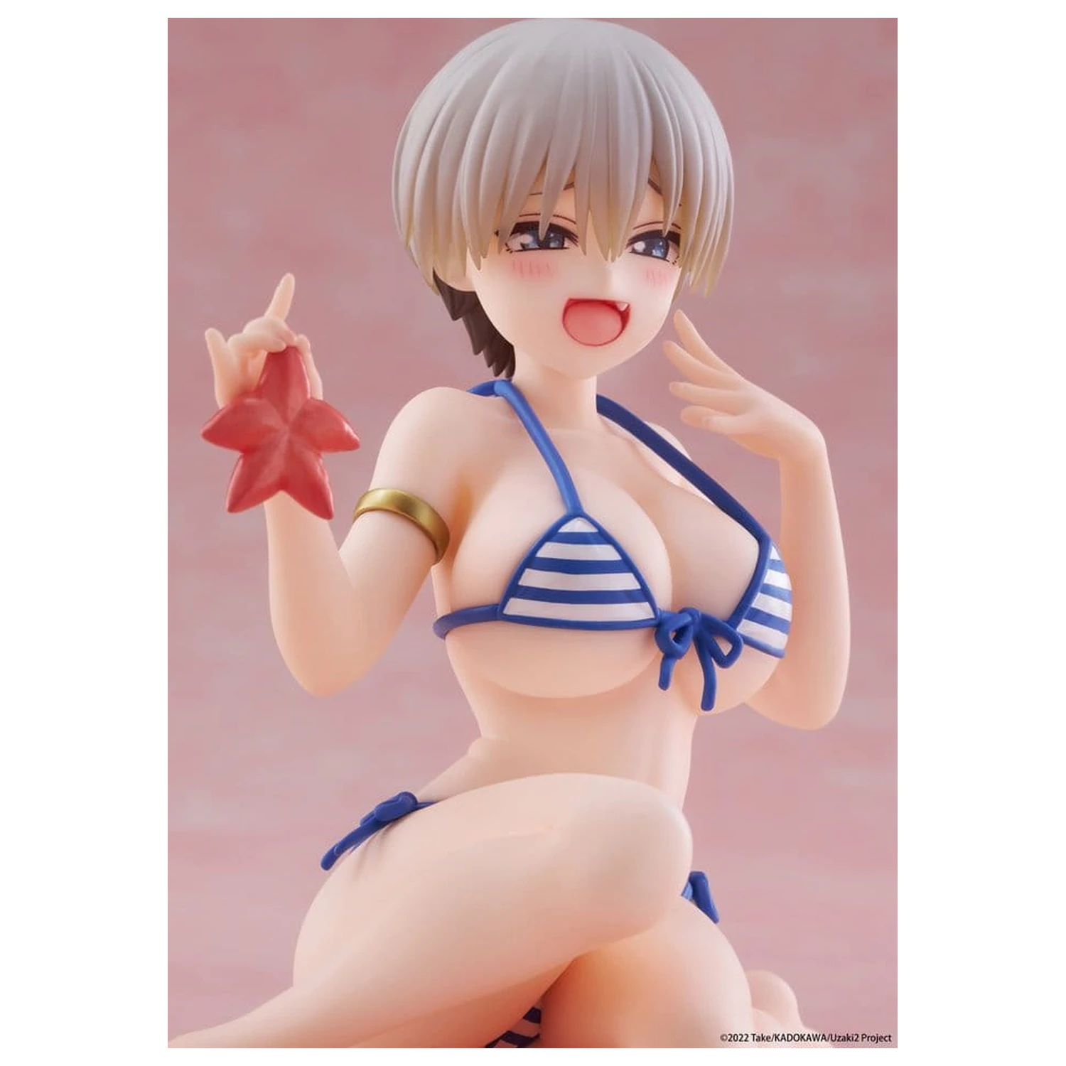 Uzaki-chan Wants to Hang Out! Desktop Cute PVC figurka Hana Uzaki (Swim wear Ver.) 13 cm fotografii produktu