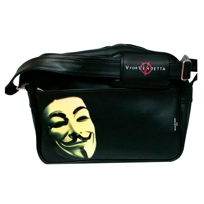 V of Vendetta maska taška přes rameno fotografii produktu