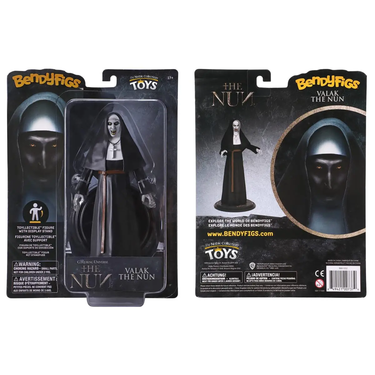 The Nun Bendyfigs Ohybatelná figurka Valak the Nun 19 cm fotografii produktu