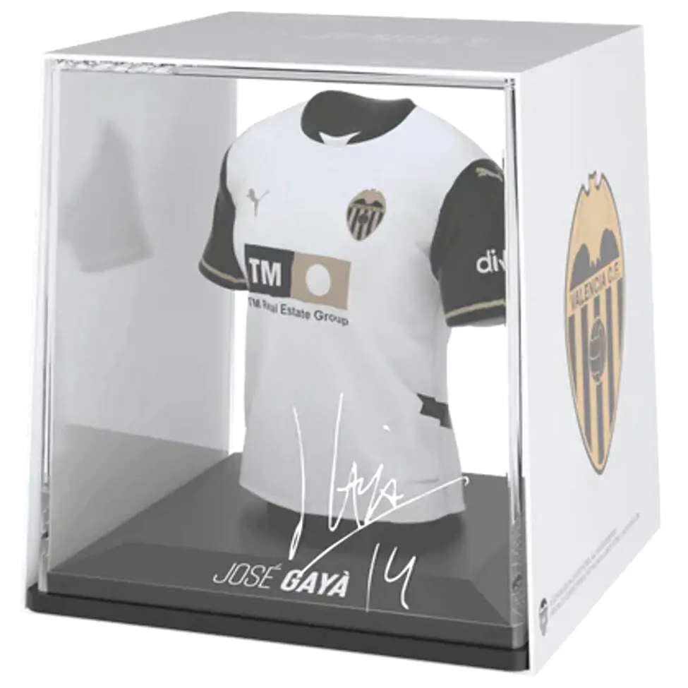 Valencia CF Jose Gaya mini figurka v tričku fotografii produktu