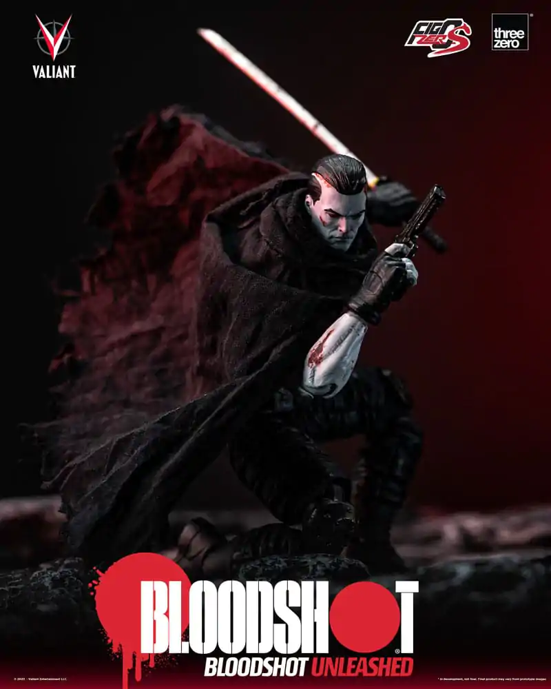 Valiant Comics FigZero S akční figurka 1/12 Bloodshot Unleashed 15 cm fotografii produktu