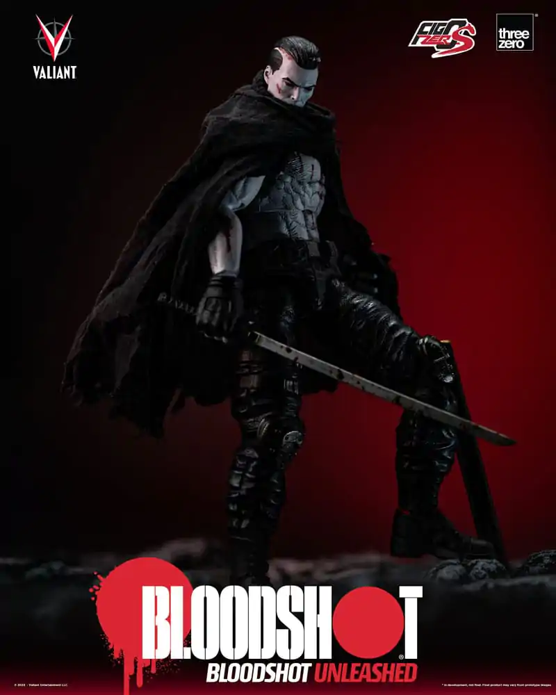 Valiant Comics FigZero S akční figurka 1/12 Bloodshot Unleashed 15 cm fotografii produktu