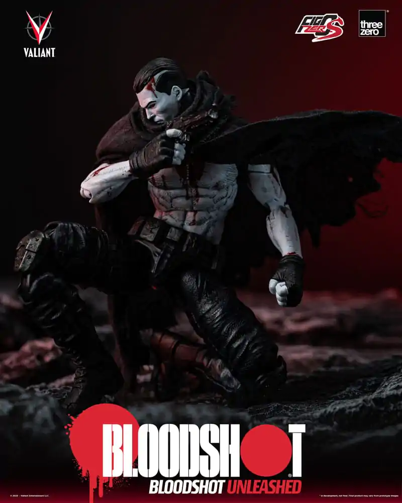 Valiant Comics FigZero S akční figurka 1/12 Bloodshot Unleashed 15 cm fotografii produktu