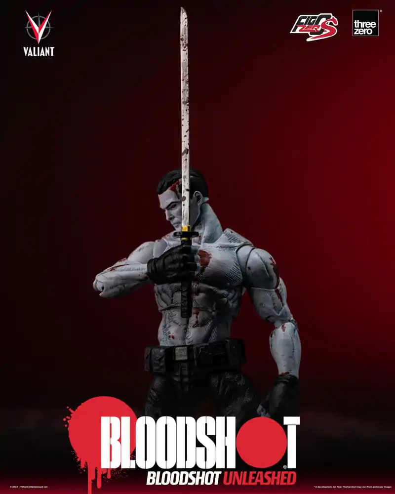 Valiant Comics FigZero S akční figurka 1/12 Bloodshot Unleashed 15 cm fotografii produktu