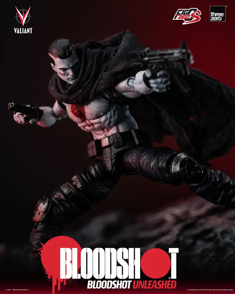 Valiant Comics FigZero S akční figurka 1/12 Bloodshot Unleashed 15 cm fotografii produktu