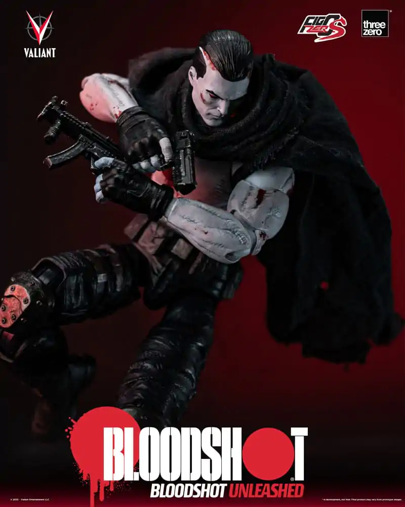 Valiant Comics FigZero S akční figurka 1/12 Bloodshot Unleashed 15 cm fotografii produktu