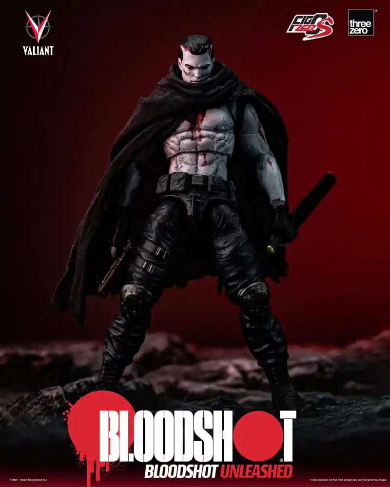 Valiant Comics FigZero S akční figurka 1/12 Bloodshot Unleashed 15 cm fotografii produktu