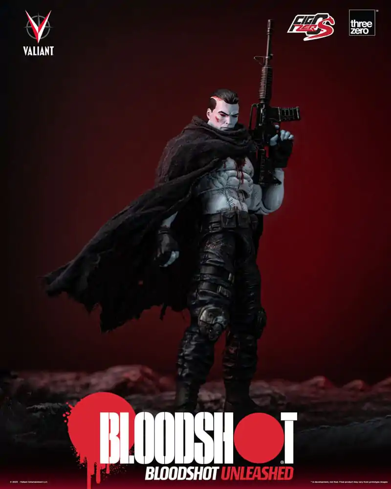 Valiant Comics FigZero S akční figurka 1/12 Bloodshot Unleashed 15 cm fotografii produktu