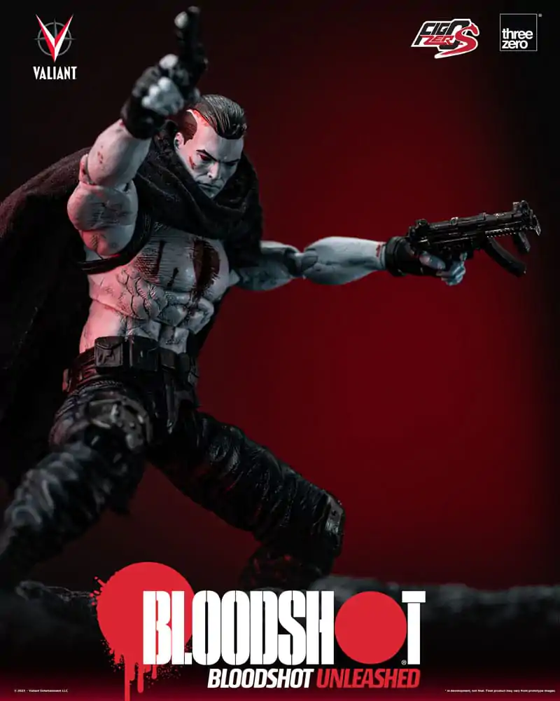 Valiant Comics FigZero S akční figurka 1/12 Bloodshot Unleashed 15 cm fotografii produktu