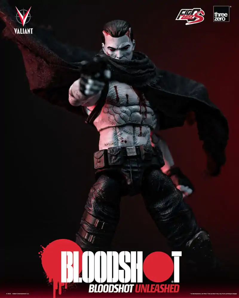 Valiant Comics FigZero S akční figurka 1/12 Bloodshot Unleashed 15 cm fotografii produktu