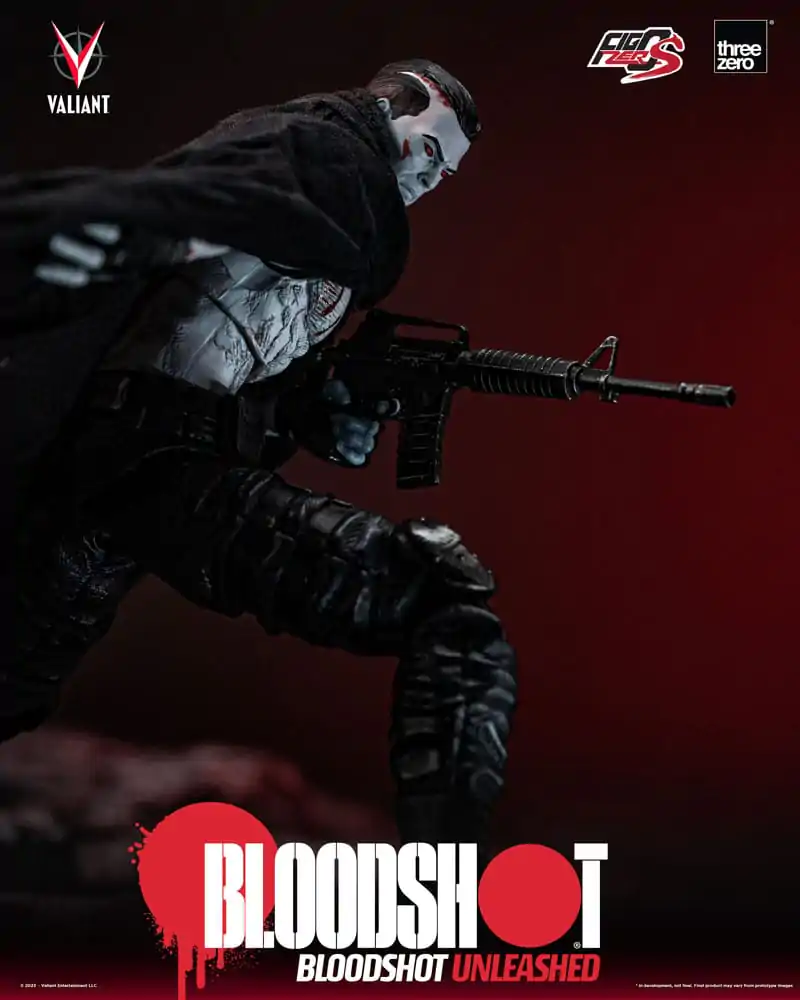 Valiant Comics FigZero S akční figurka 1/12 Bloodshot Unleashed 15 cm fotografii produktu