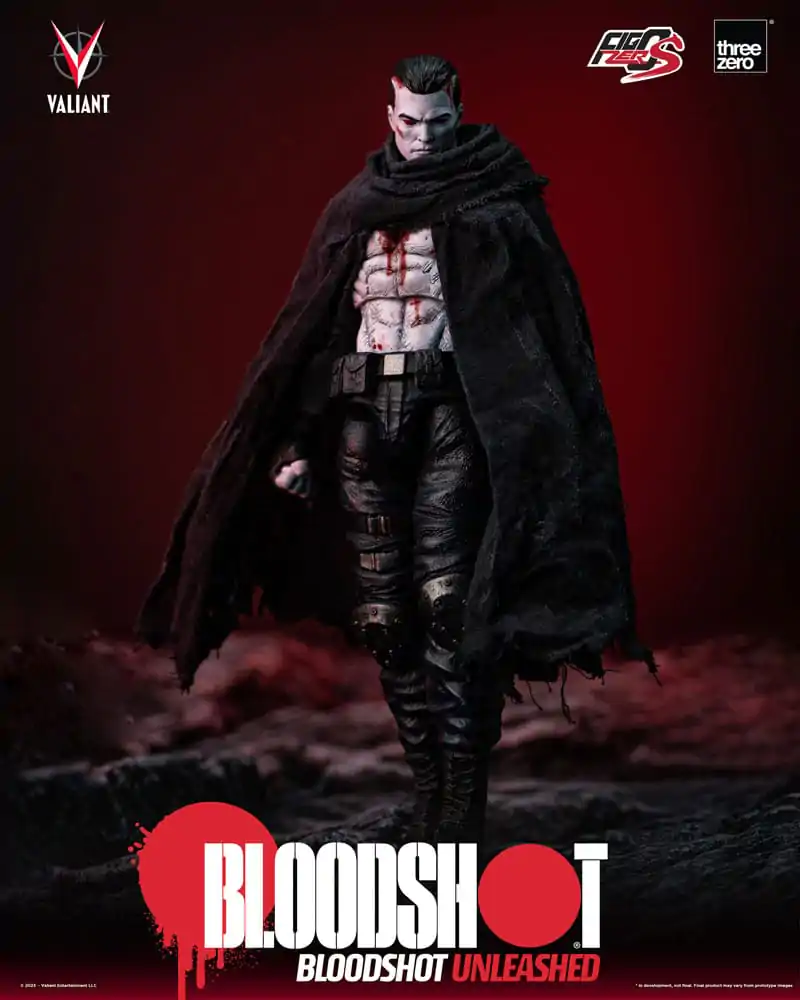 Valiant Comics FigZero S akční figurka 1/12 Bloodshot Unleashed 15 cm fotografii produktu