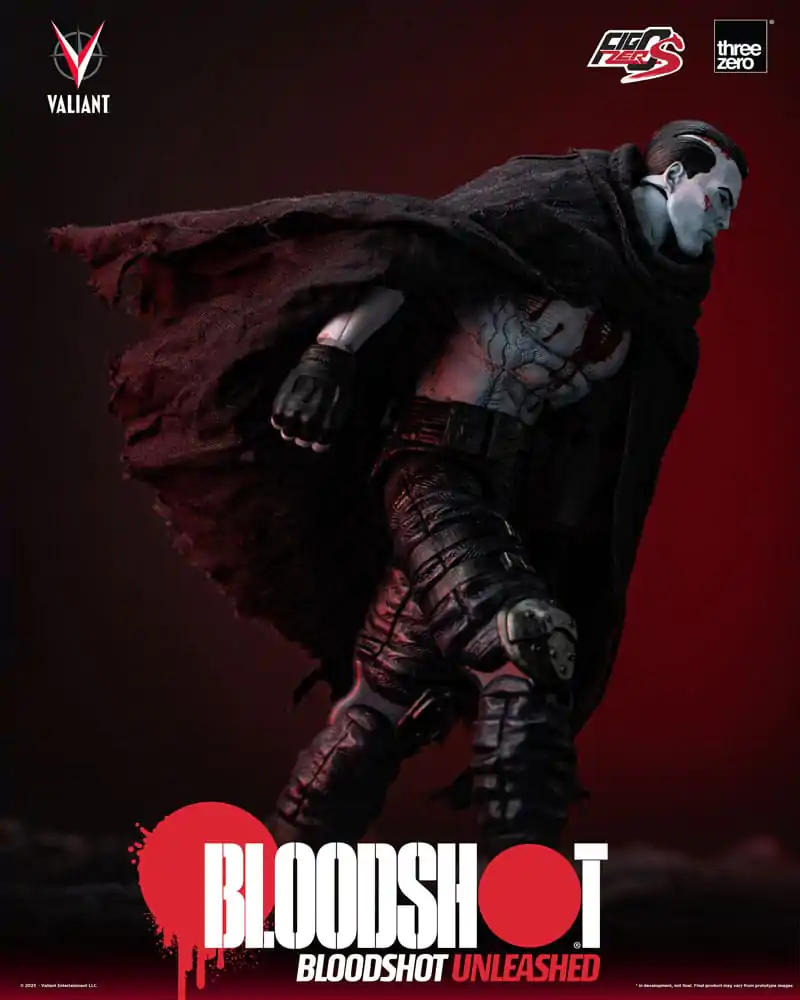Valiant Comics FigZero S akční figurka 1/12 Bloodshot Unleashed 15 cm fotografii produktu