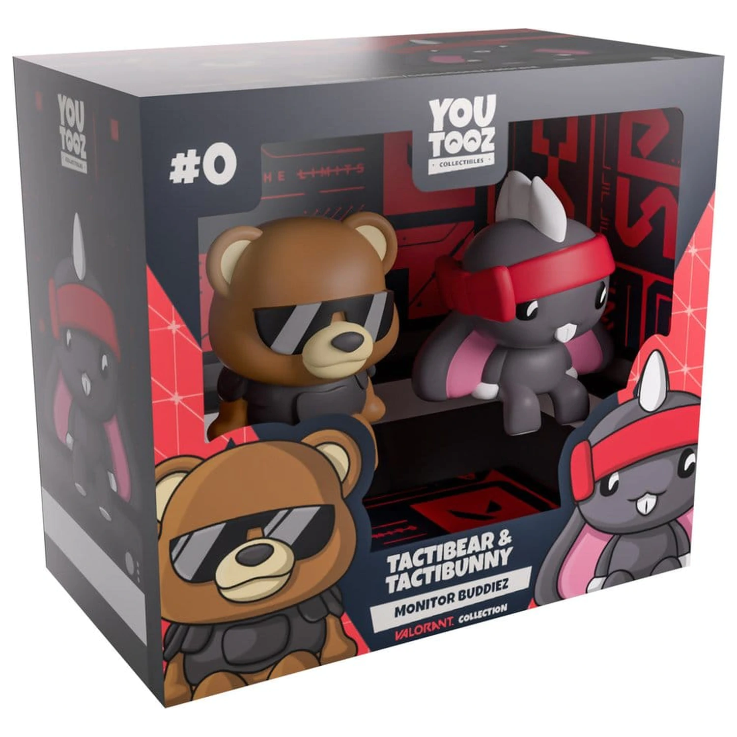 Valorant Vinylové Figurky TactiBear & TactiBunny 6 cm fotografii produktu
