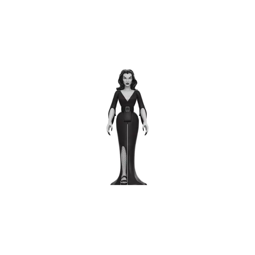 Vampira ReAction akční figurka vlna 01 Vampira Plan 9 Grayscale 10 cm fotografii produktu