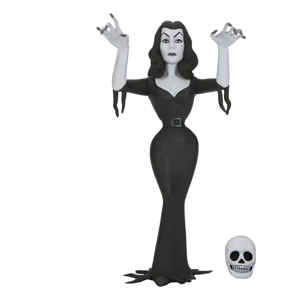 Vampira Toony Terrors akční figurka Vampira Silver Screen Edition 15 cm fotografii produktu
