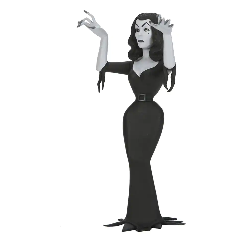 Vampira Toony Terrors akční figurka Vampira Silver Screen Edition 15 cm fotografii produktu