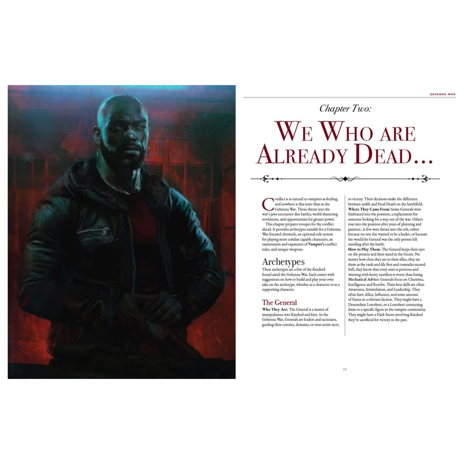 Vampire: The Masquerade 5th Edition RPG kniha Gehenna War Sourcebook *anglická verze* fotografii produktu