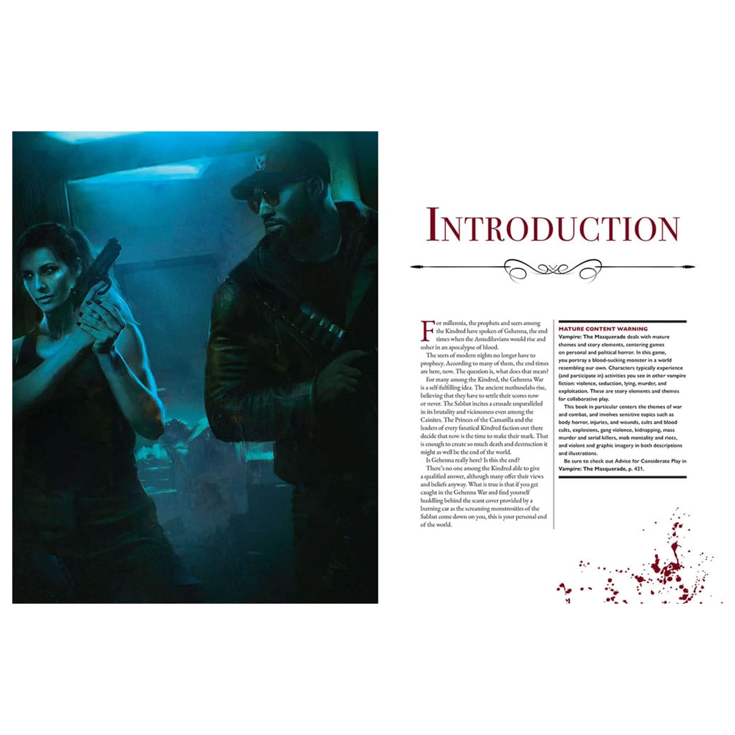 Vampire: The Masquerade 5th Edition RPG kniha Gehenna War Sourcebook *anglická verze* fotografii produktu