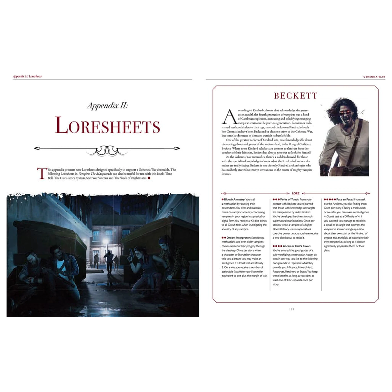 Vampire: The Masquerade 5th Edition RPG kniha Gehenna War Sourcebook *anglická verze* fotografii produktu