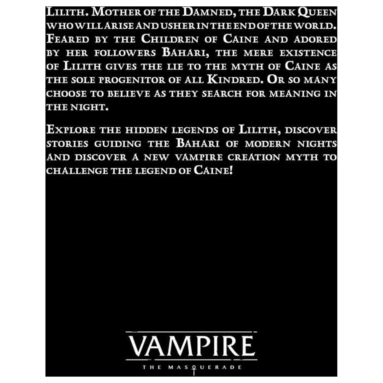 Vampire: The Masquerade 5th Edition RPG kniha Revelations of the Dark Mother Příslušenství Anglická verze fotografii produktu