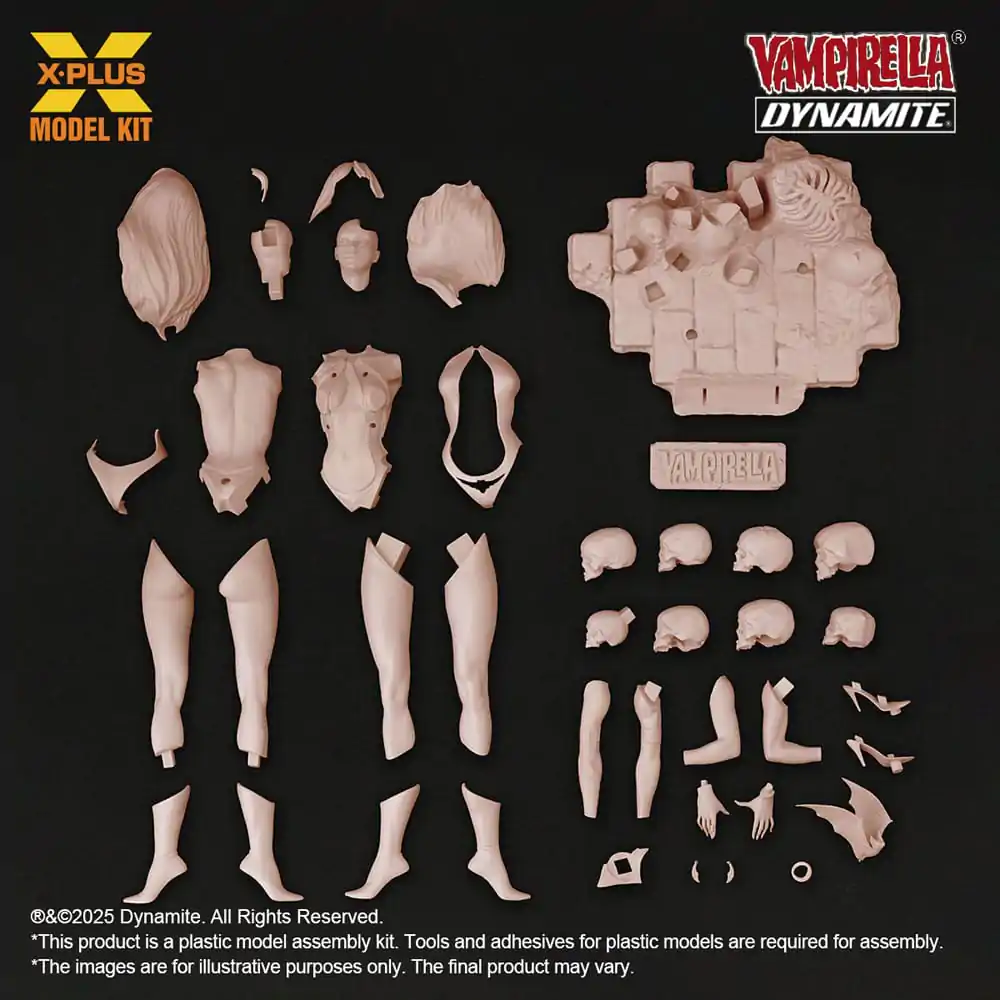 Vampirella Plastová modelová stavebnice 1/8 Vampirella 3.0 Jose Gonzales Edition 23 cm fotografii produktu