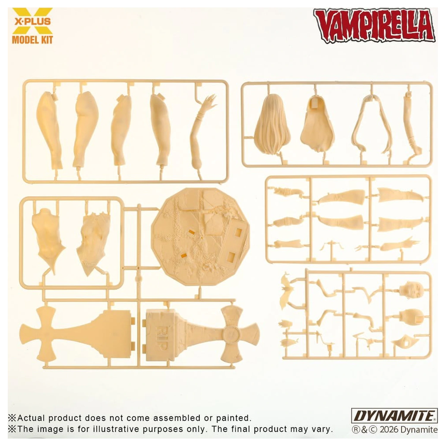 Vampirella Plastikový model Kit 1/8 Vampirella 22 cm (Reproduction) fotografii produktu