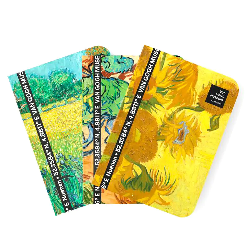 Van Gogh Museum balení 3 zápisníků A5 fotografii produktu