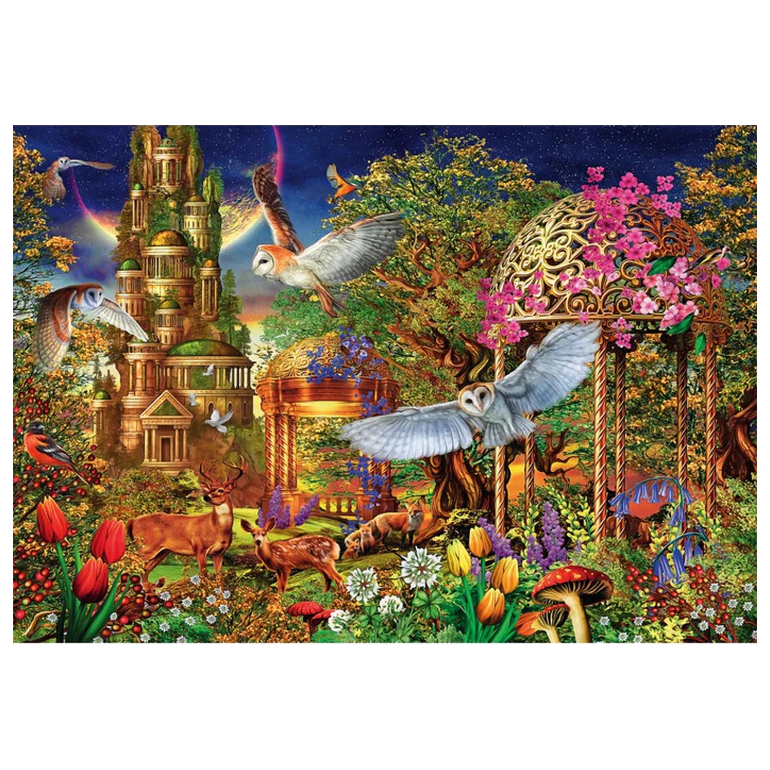 Enchanted Garden Woodland 1500dílné puzzle fotografii produktu