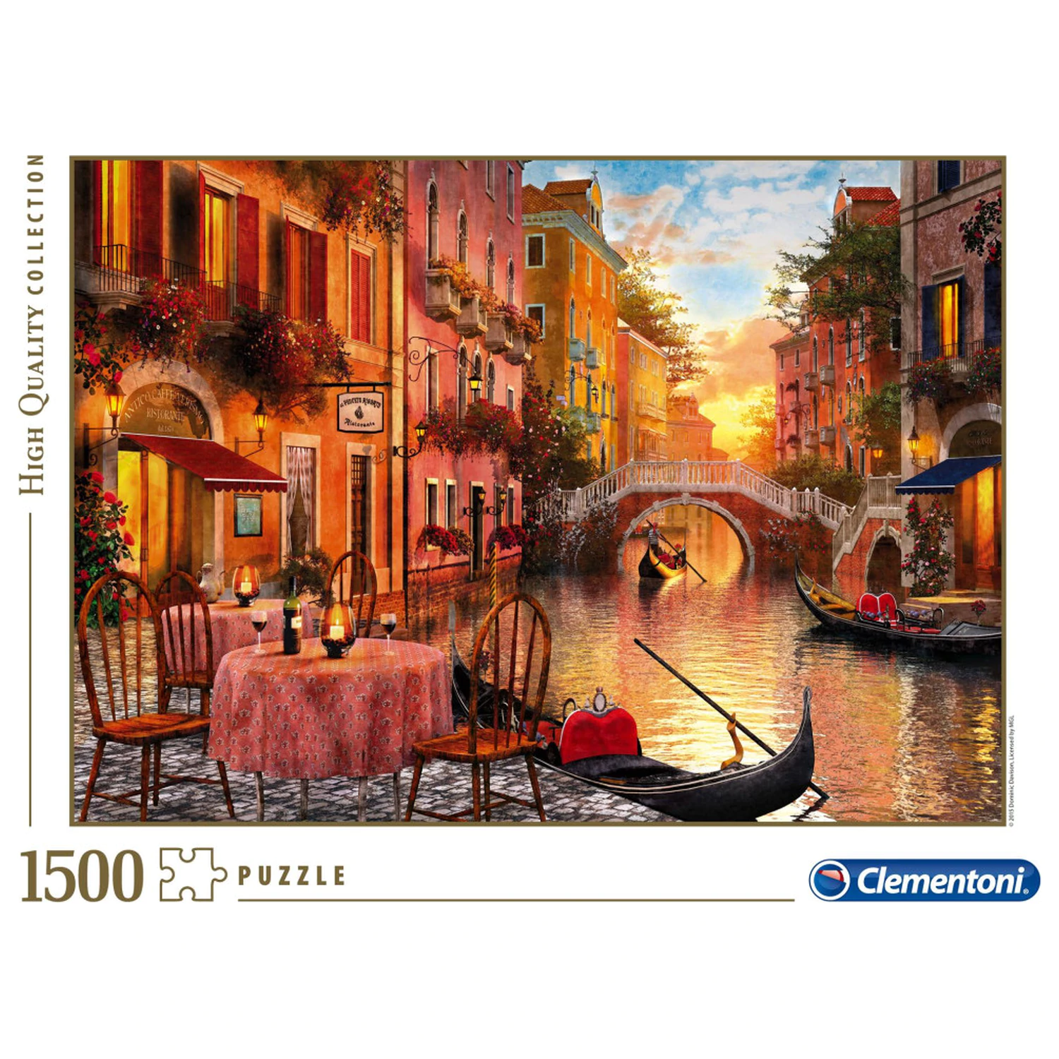 Venice Canal 1500dílné puzzle fotografii produktu