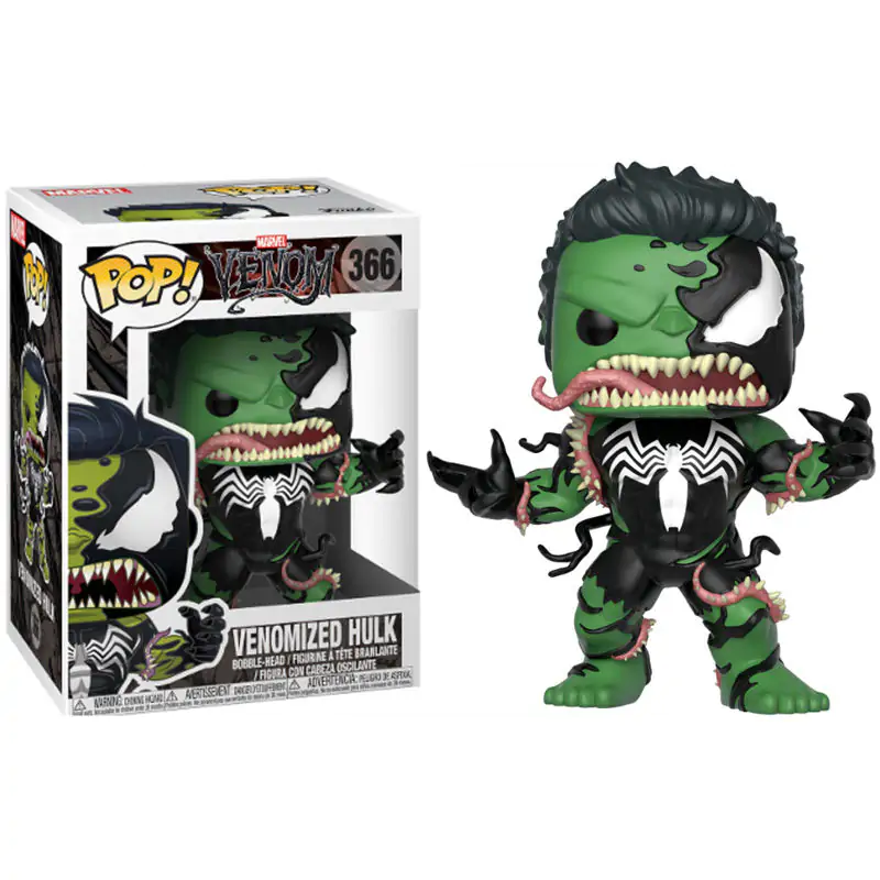 Venom POP! Marvel Vinyl Bobble-Head Venomized Hulk 9 cm fotografii produktu