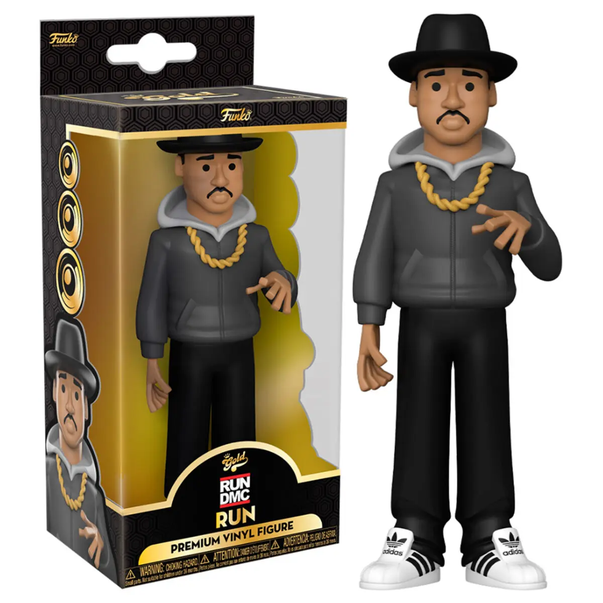 Run DMC Vinyl Zlatá Figurka Run 13 cm fotografii produktu