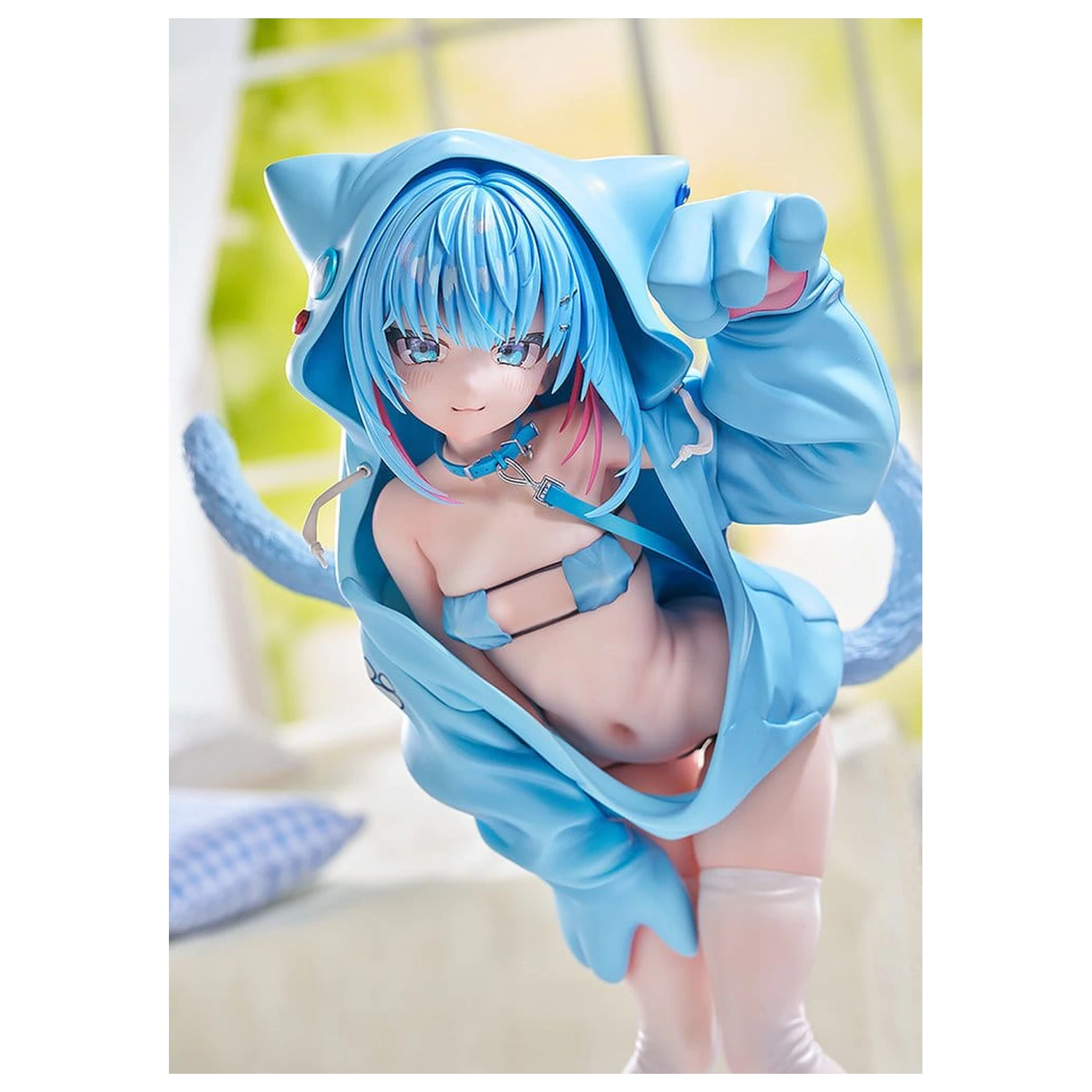 Virtual illustrator Kanzarin PVC figurka 1/6 kanzarin-chan: Cat-Eared Hoodie Ver. 26 cm fotografii produktu