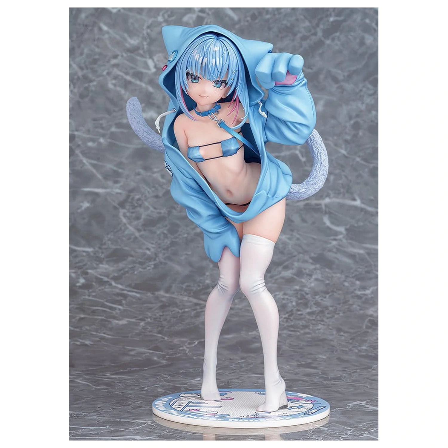 Virtual illustrator Kanzarin PVC figurka 1/6 kanzarin-chan: Cat-Eared Hoodie Ver. 26 cm fotografii produktu