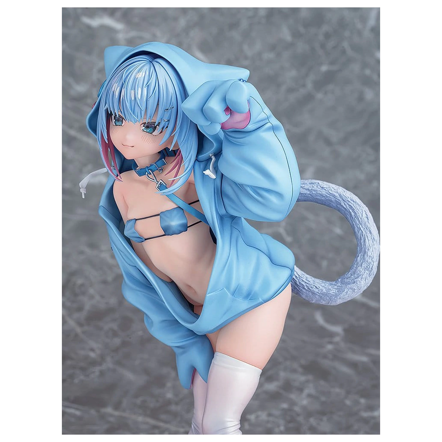 Virtual illustrator Kanzarin PVC figurka 1/6 kanzarin-chan: Cat-Eared Hoodie Ver. 26 cm fotografii produktu