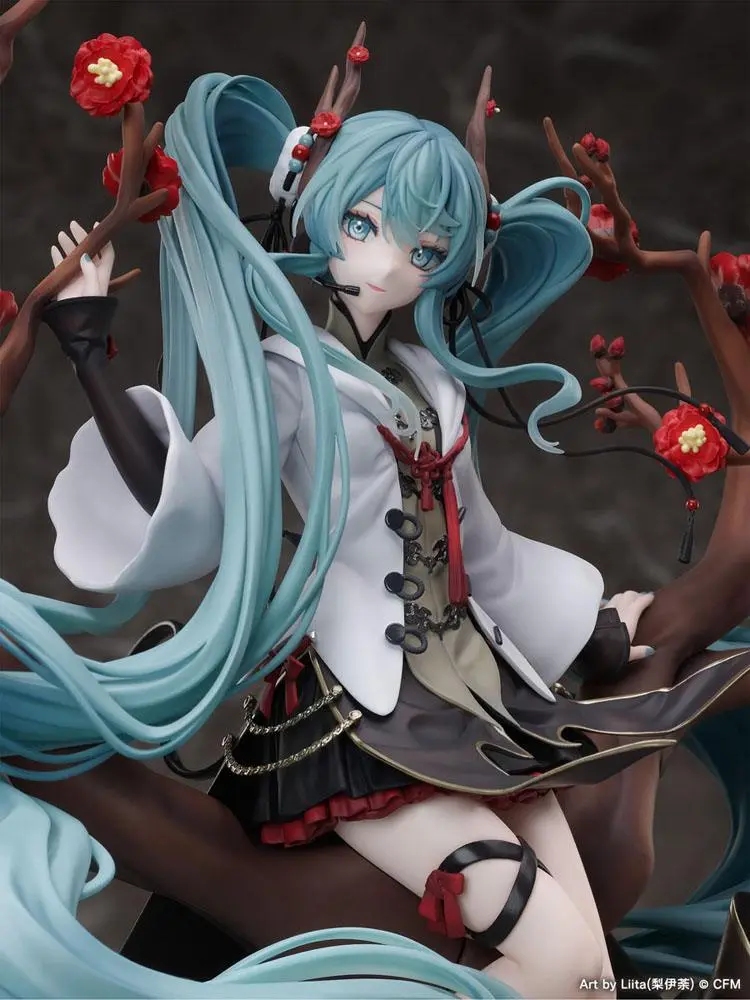 Vocaloid PVC soška 1/7 Hatsune Miku 2022 Chinese New Year Ver. 30 cm fotografii produktu