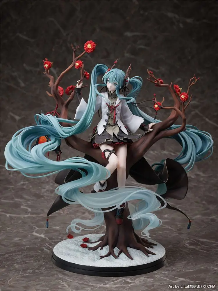 Vocaloid PVC soška 1/7 Hatsune Miku 2022 Chinese New Year Ver. 30 cm fotografii produktu